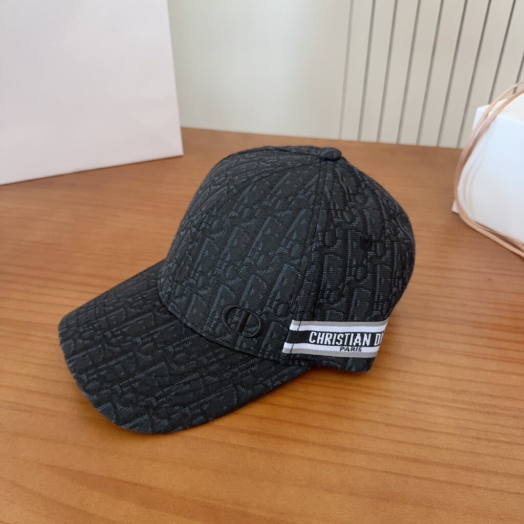 Dior-baseball cap-black