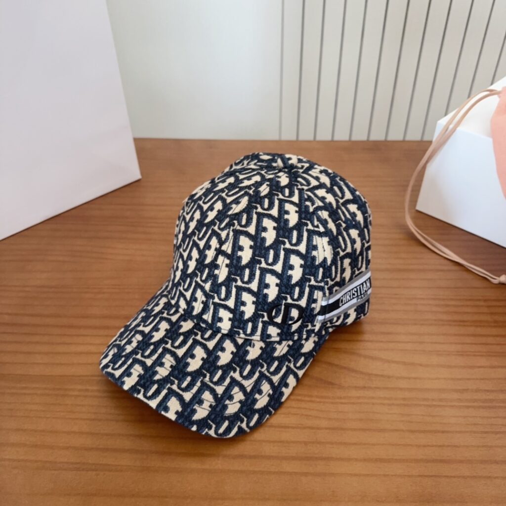 Dior Baseball Cap-Monopoly Style