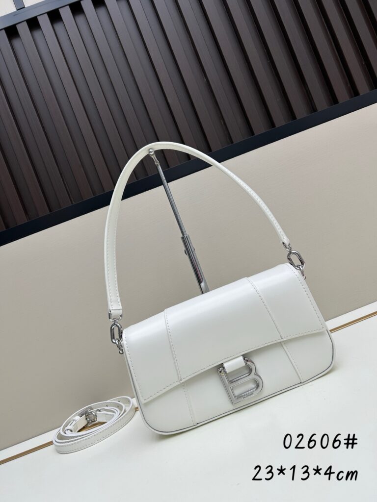 Balenciaga-Shoulder bag with long strap-Lambskin