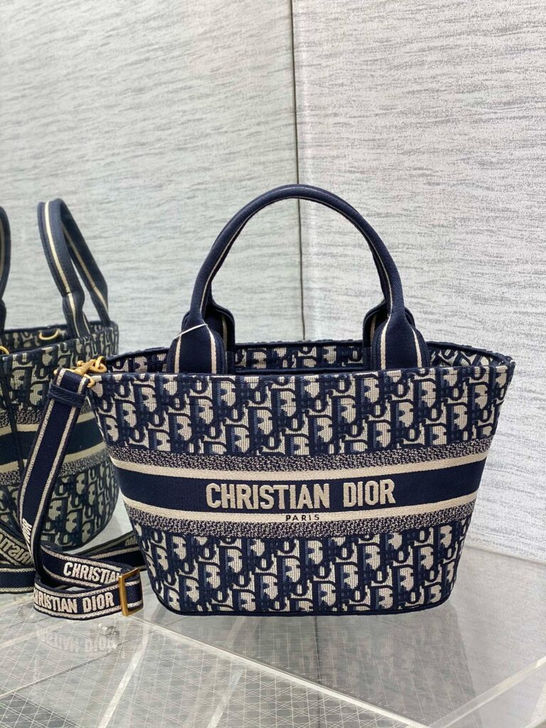 Dior- Bucket bag-23ss-Navy Blue