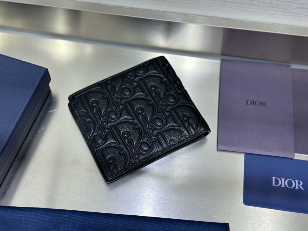 Dior Icon-Wallet-Cardholder-Men's-Black