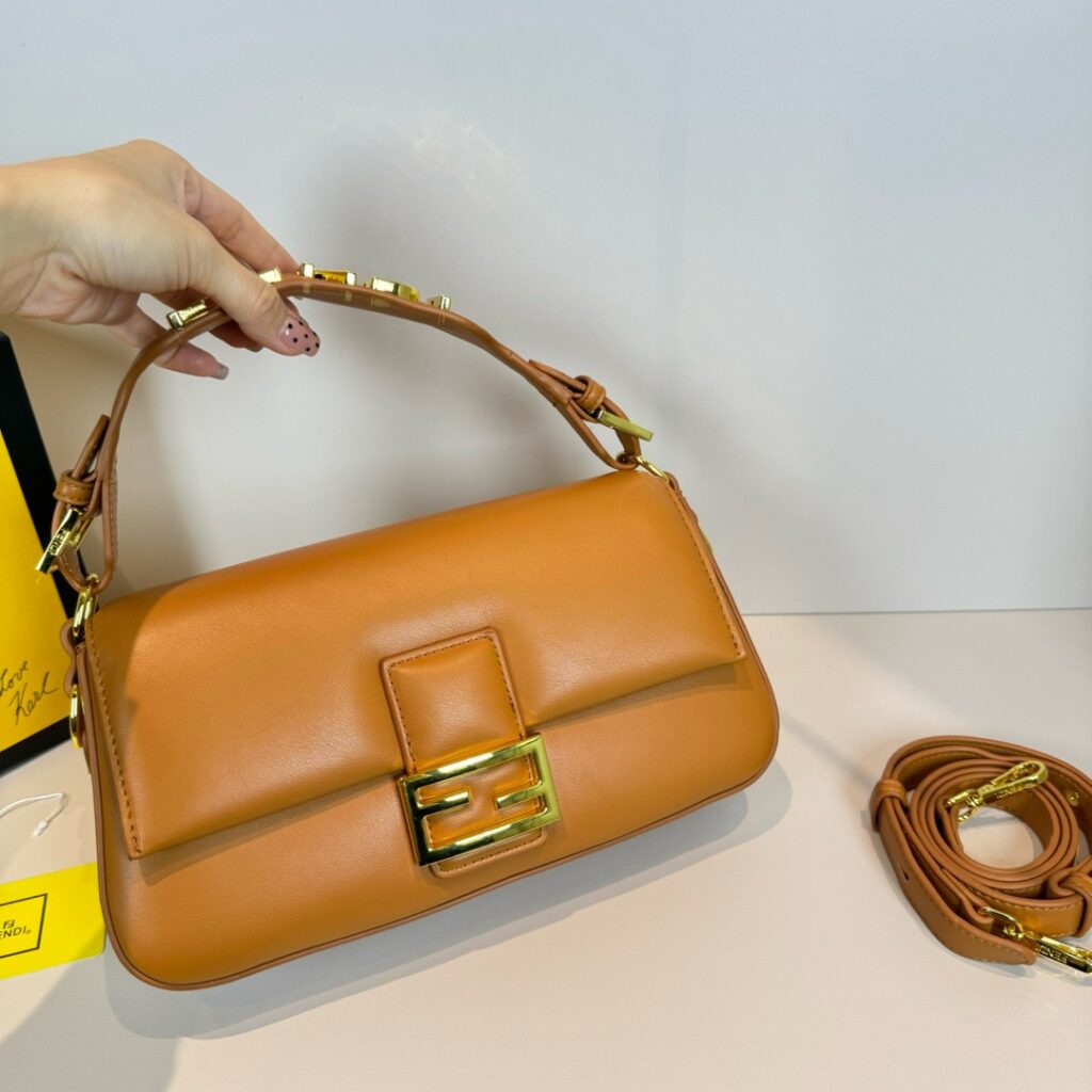 Fendi-New Baguette-Lambskin-Large
