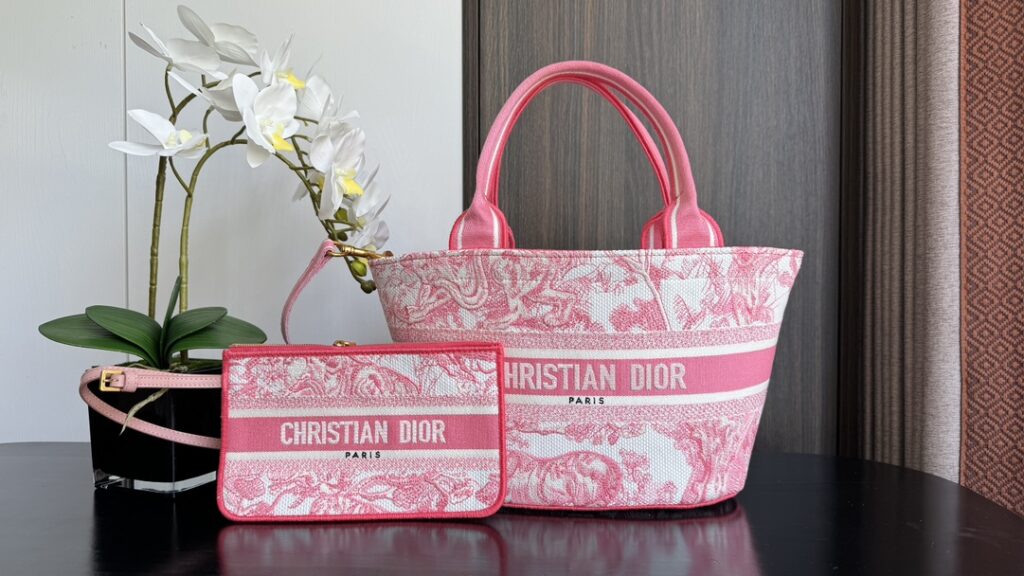 Dior- Bucket bag-23ss-Pink