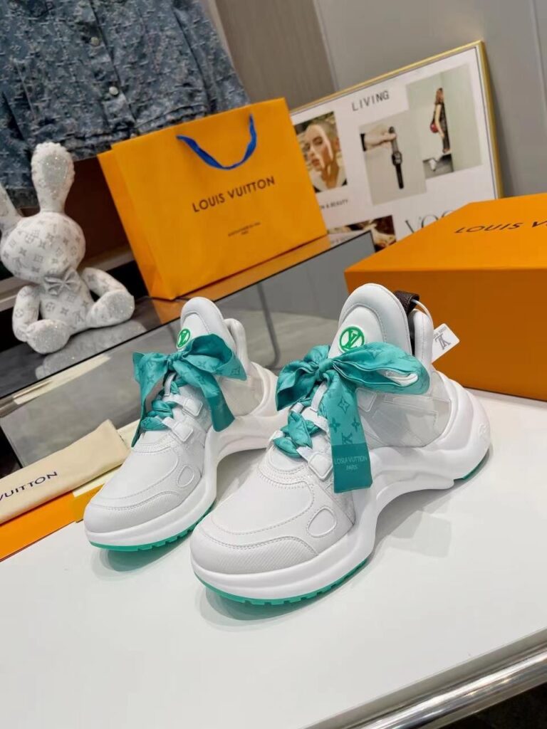 LV Woman Sneakers White