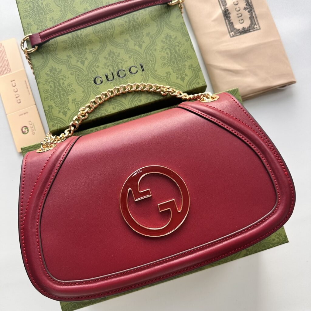 Gucci-Blondie-Small Size-Burgundy