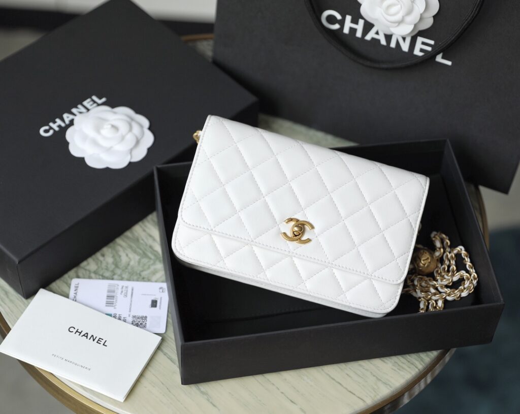 Chanel-Woc-White-Gold buckle