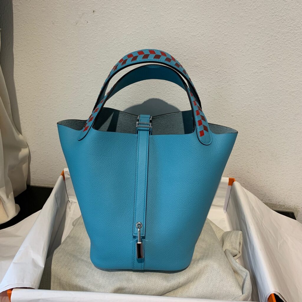 Hermès-Picotin Lock-Blue