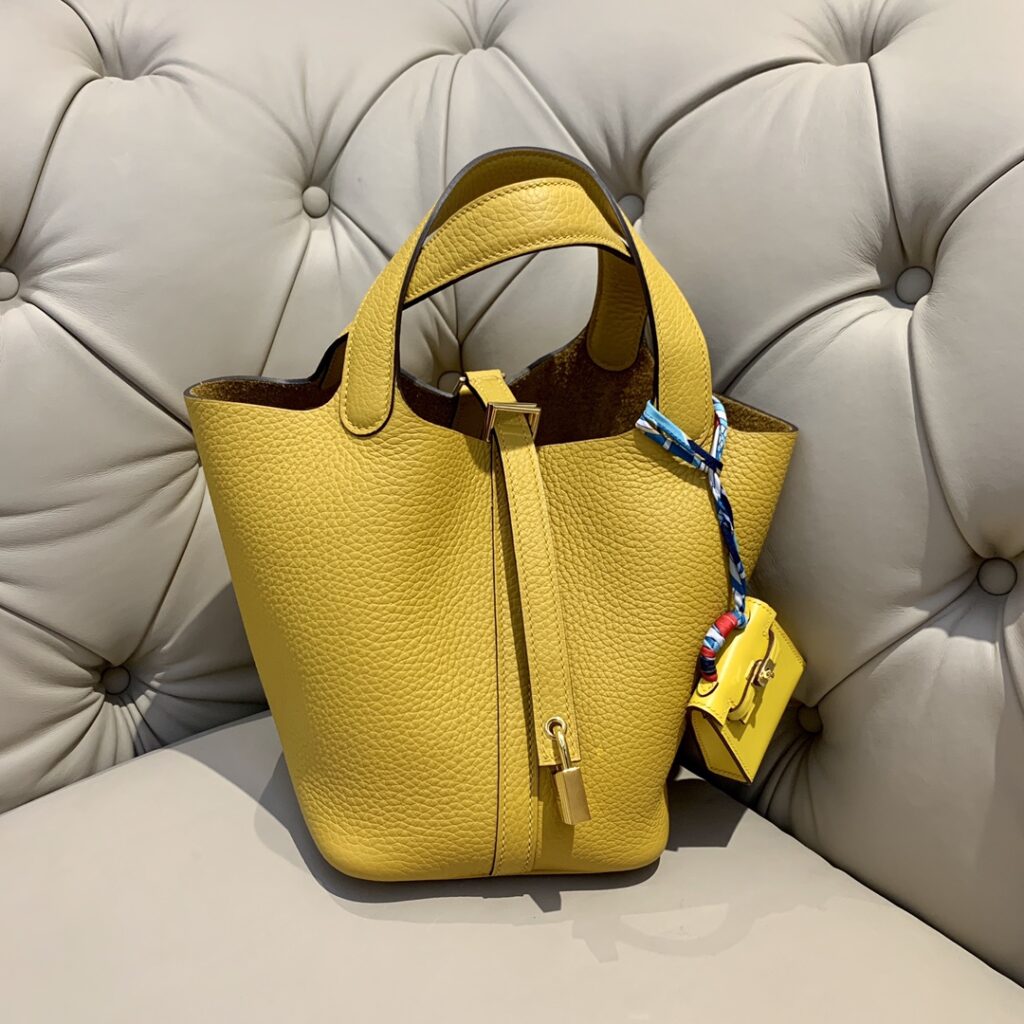 Hermès-picotin-Yellow