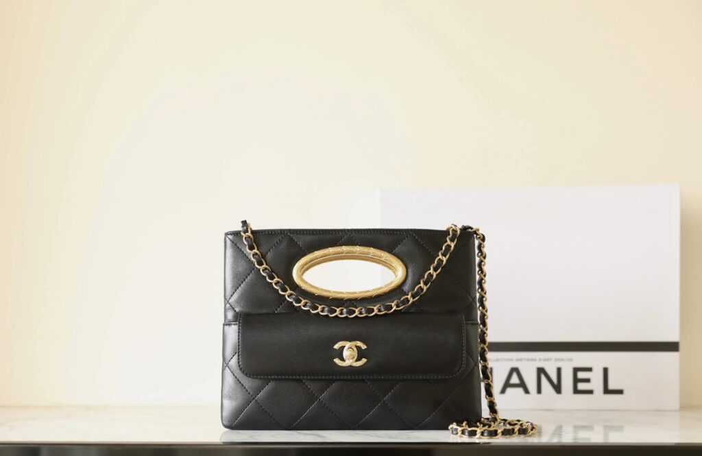 Chanel-24b-Black-Gold buckle