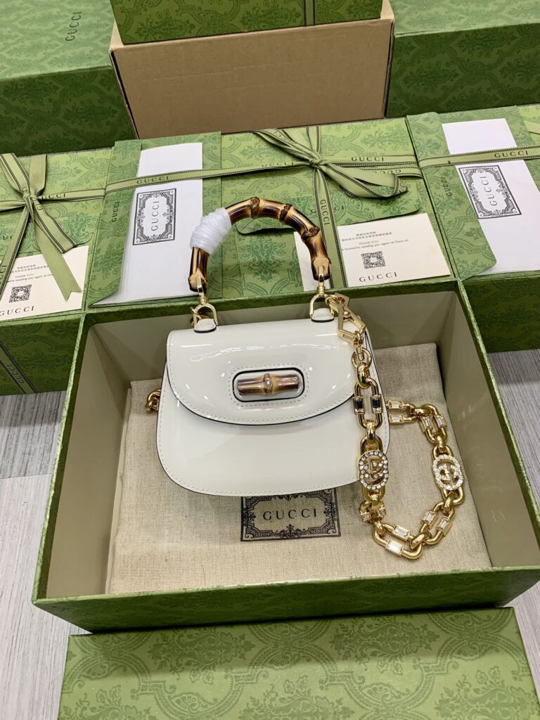 Gucci-Bamboo 1947-White-724641