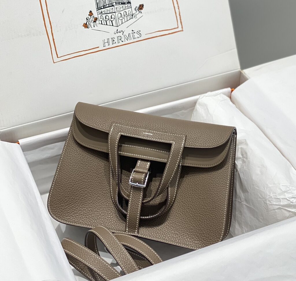 Hermès-Halzan-brownish grey