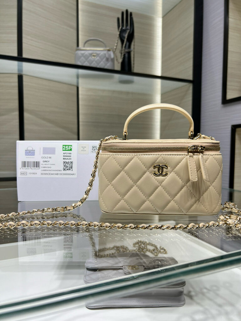 Chanel-24A-AP2199Y-Apricot-Gold buckle-Big
