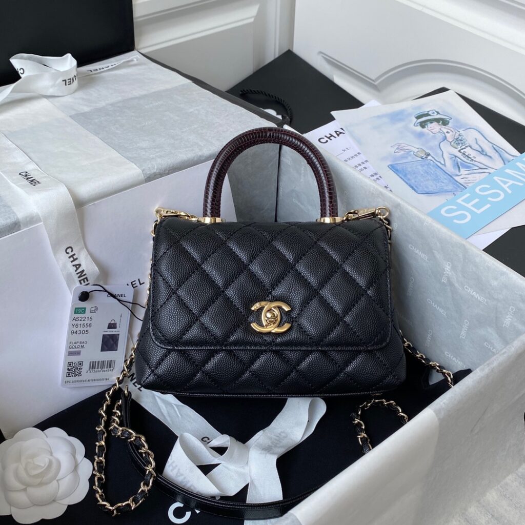 Chanel-Mini handle coco-Black