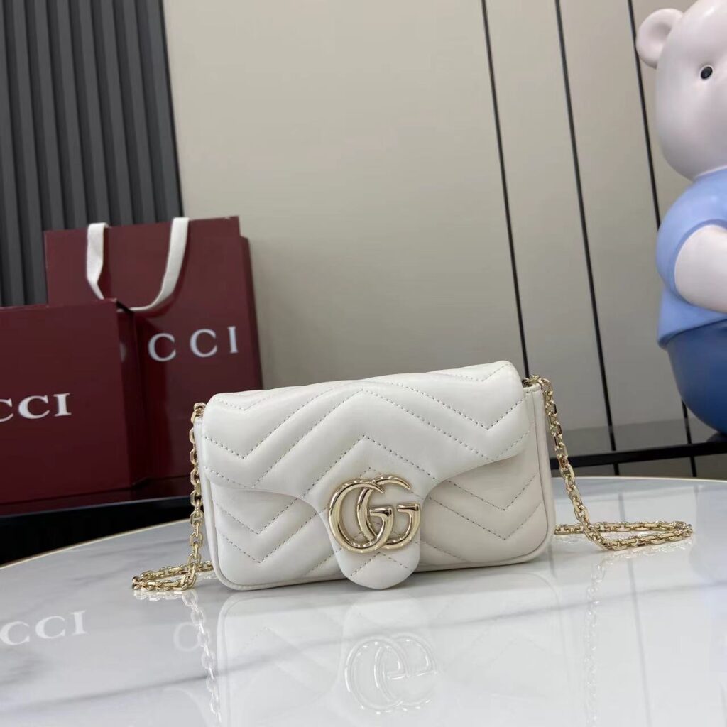 Gucci-Marmont-Mini Size-White-841290