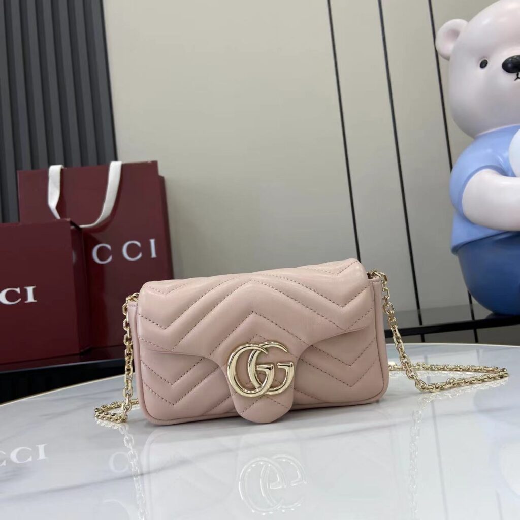 Gucci-Marmont-Mini Size-Pink-841290