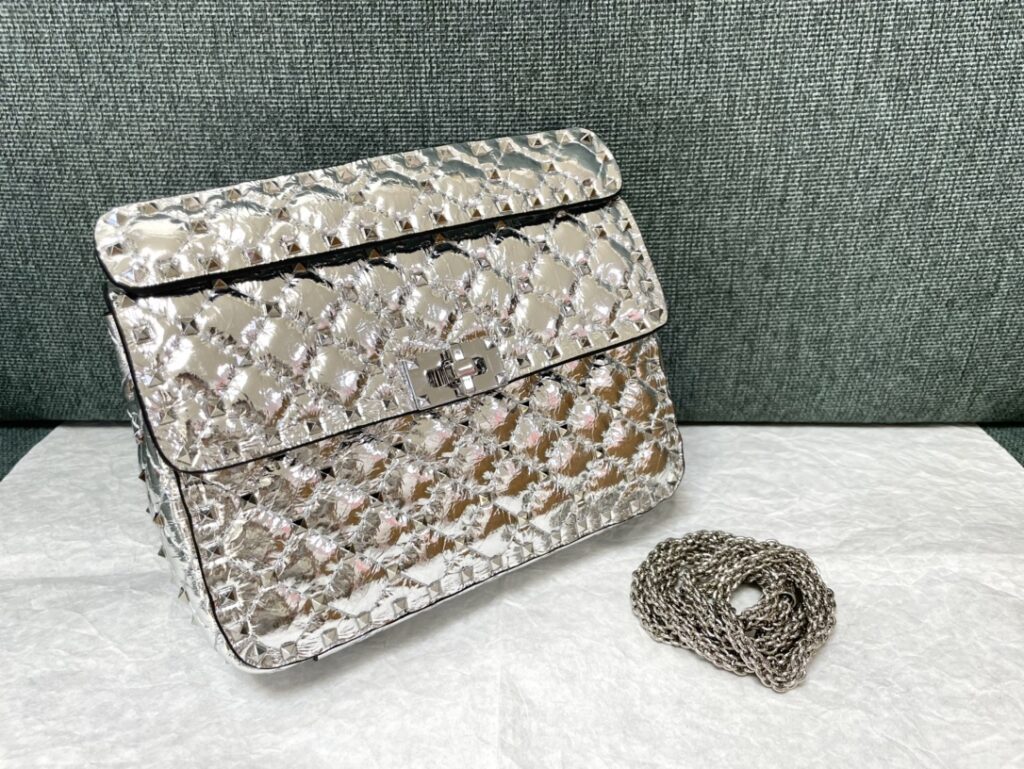 Valentino-Medium-Silver