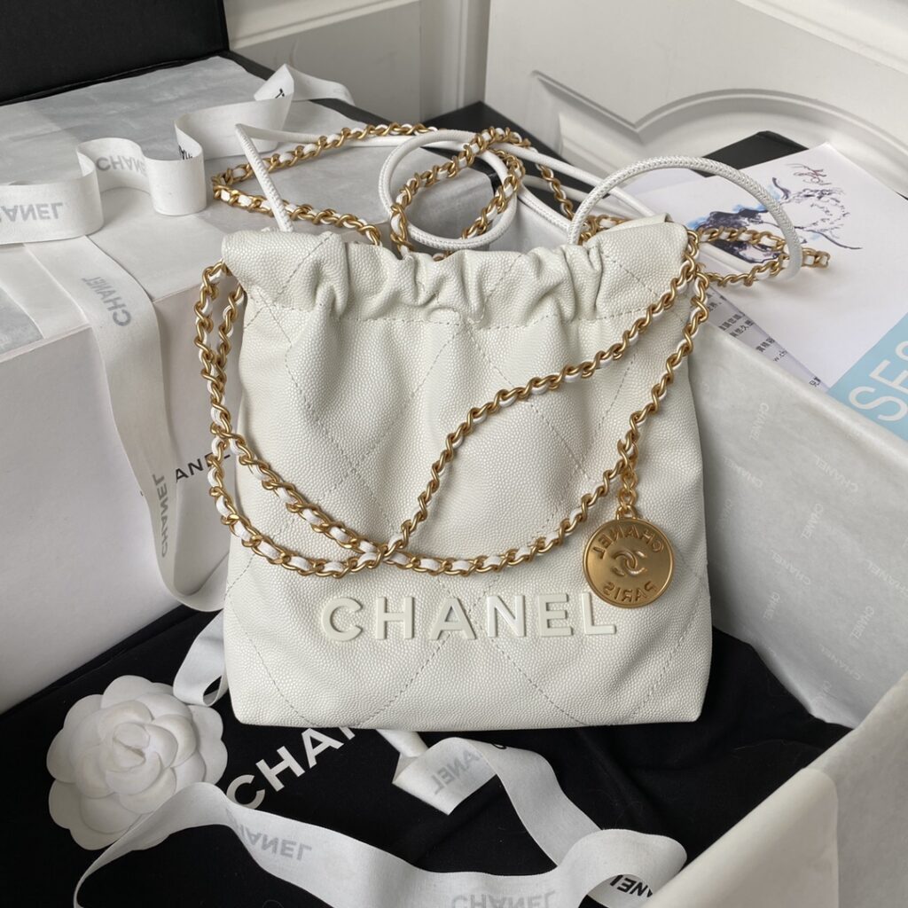 Chanel-Mini22-AS3980- White