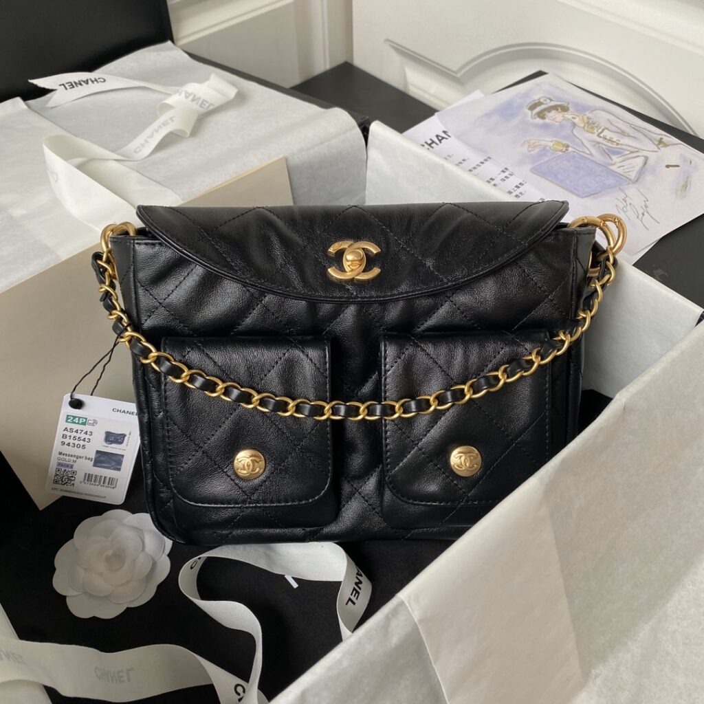 Chanel-24P-Hobo-AS4743-Black