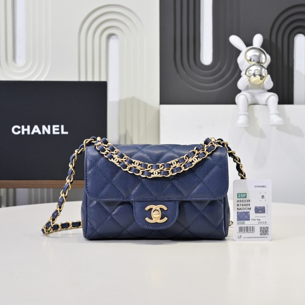 Chanel-25P-AS5239-Navy blue