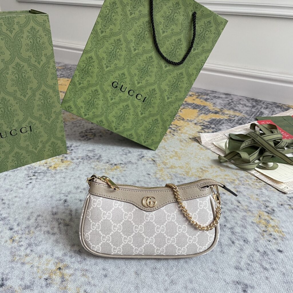 Gucci-Ophidia-Mini Size-Beige-764960