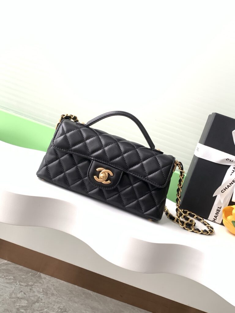 Chanel-25P kelly-AS4795-Black