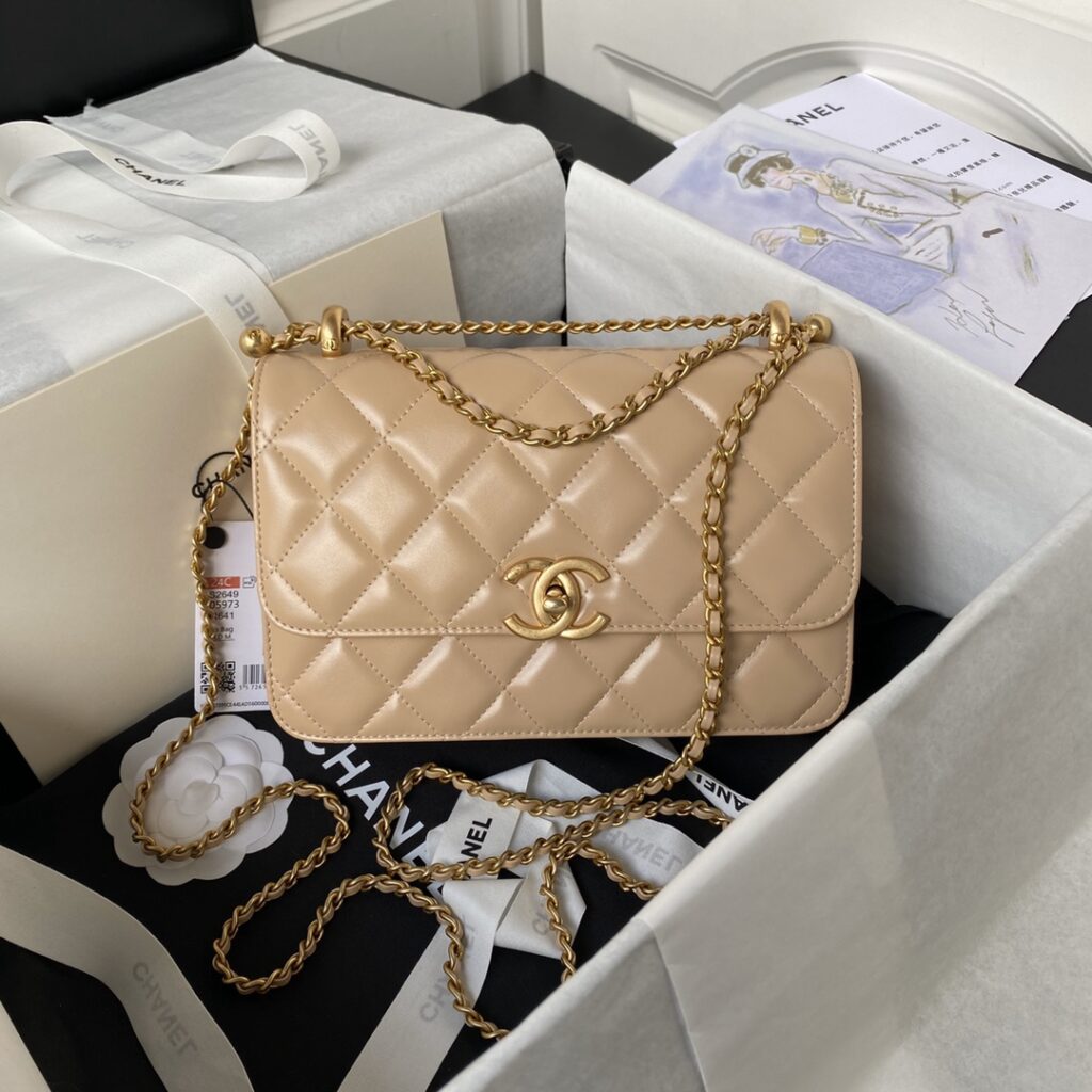 Chanel-24C-⁢‪AS2649-Apricot