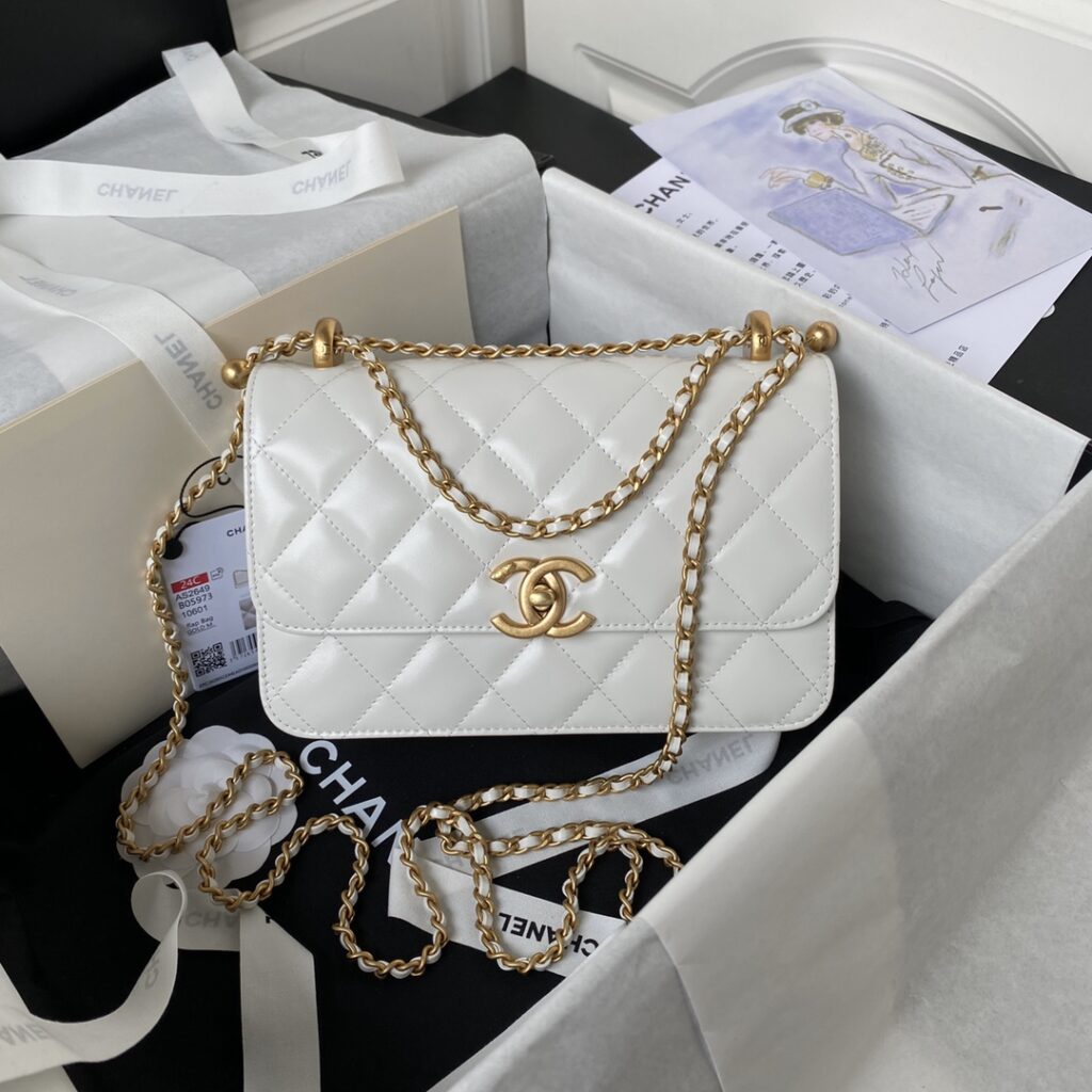 Chanel-24C-⁢‪AS2649-White