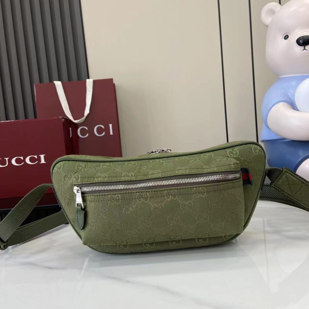 Gucci-Fanny Pack-Men's-Dark Green-834459