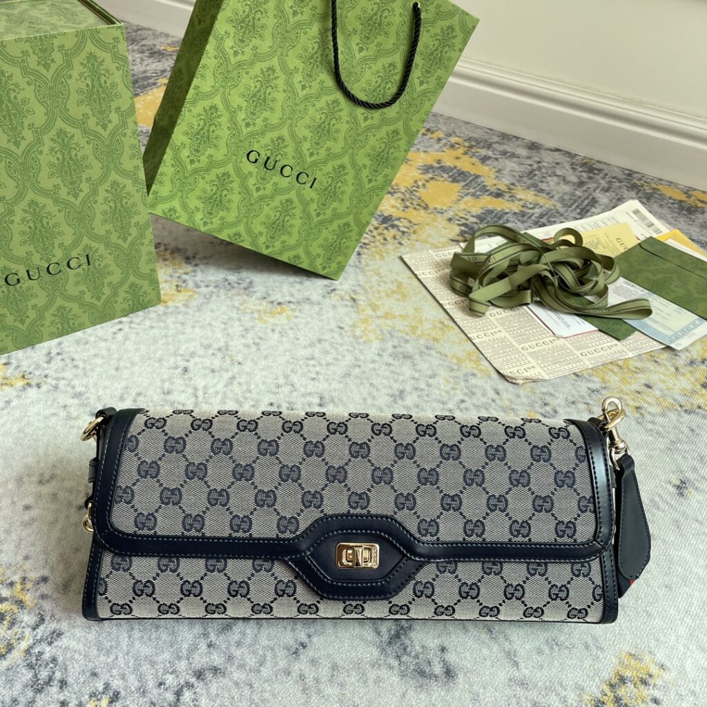 Gucci-Luce-Blue vintage-Large Size-786022