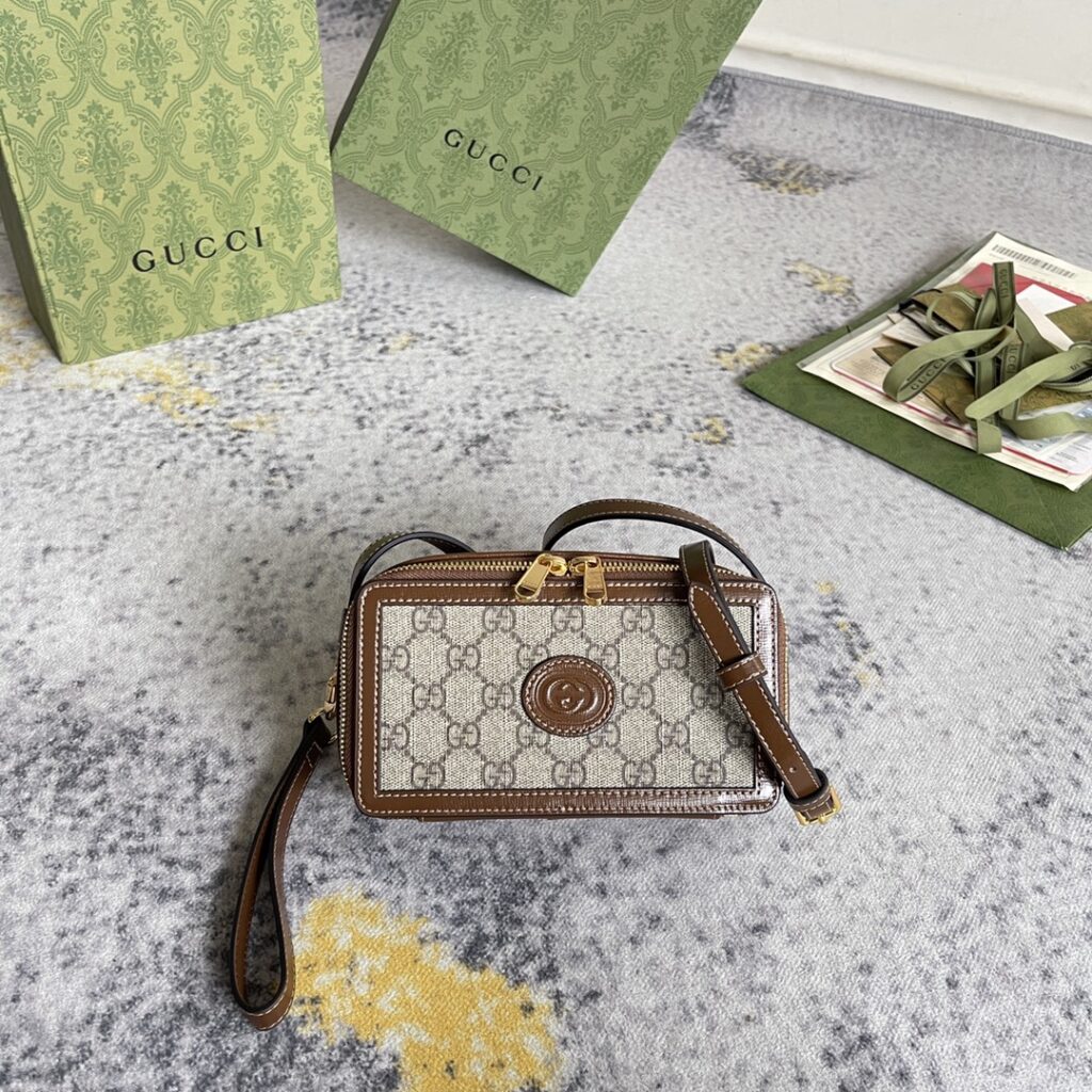 Gucci-Meo vintage supreme-Brown-671674