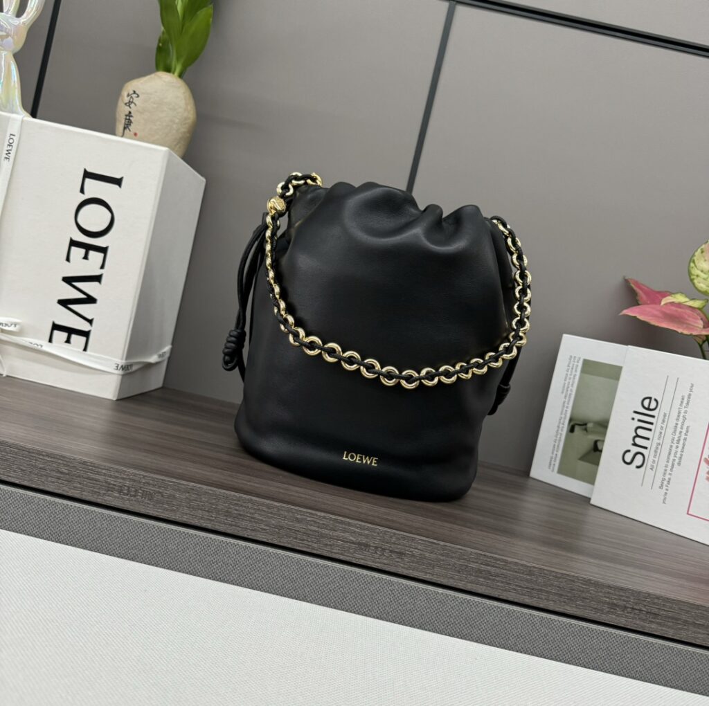 LOEWE-Flamenco Purse-Black
