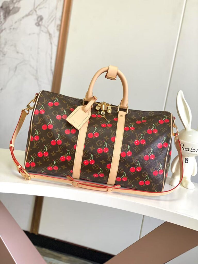 LV-Keepall Bandoulière 45 Brown-M13764