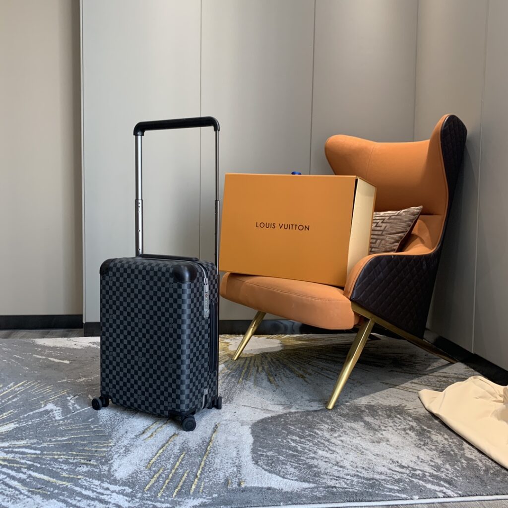 LV Horizon 55 Graphite Damier Black
