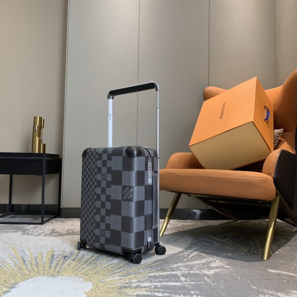 LV-Horizon 55 Monogram Canvas-Black