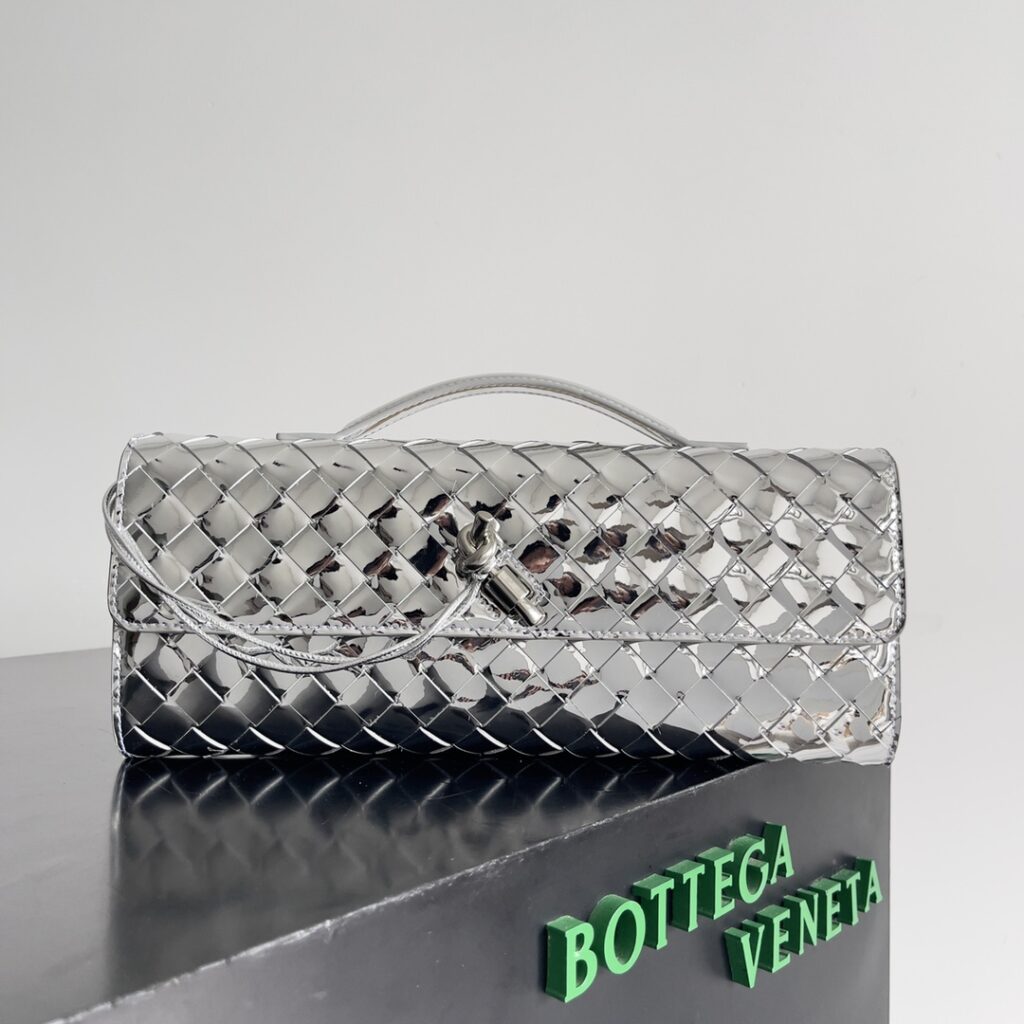 Bottega Veneta-Andiamo-Bright Silver