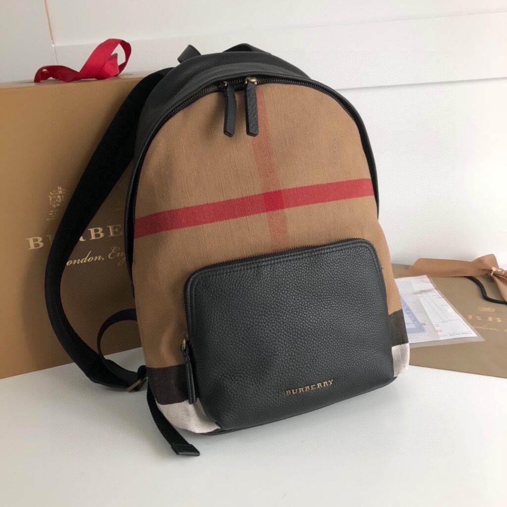 Burberry-Backpack-Brown