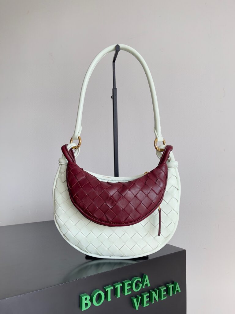Bottega Veneta-Gemelli-White & Red