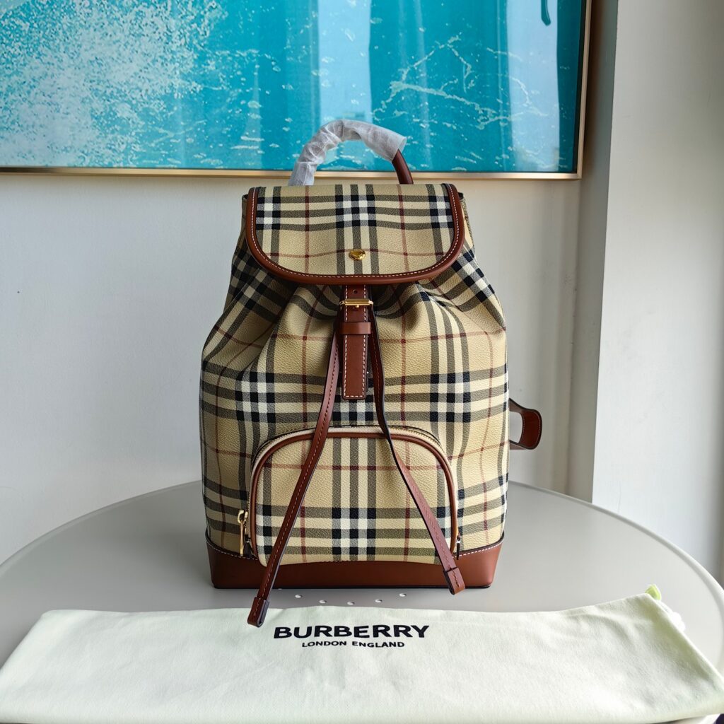Burberry-Backpack-Brown