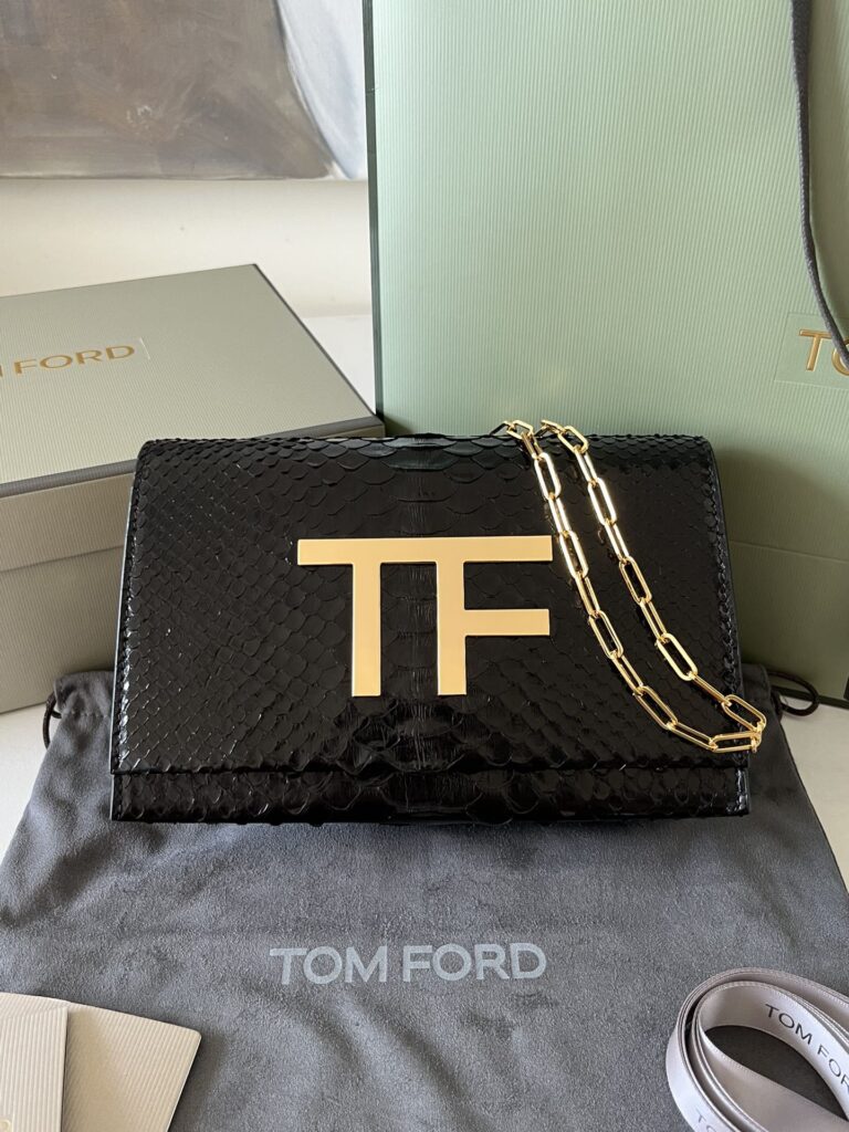 Tom Ford Disco Shoulder Bag-Black