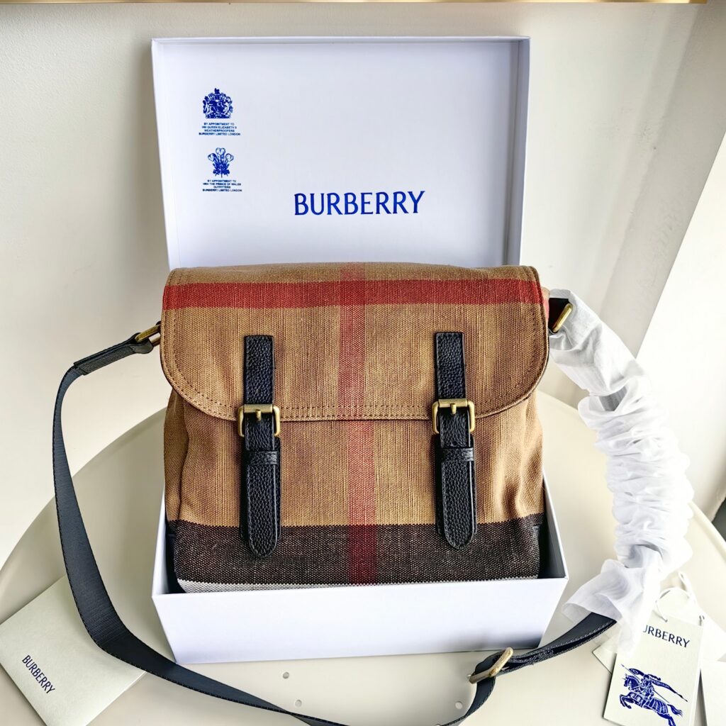 Burberry-Messenger Bag-Brown