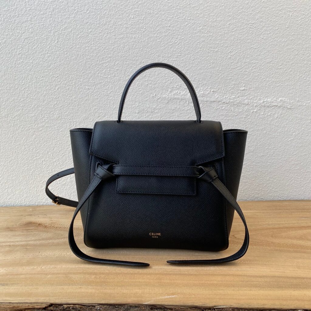 Celine belt bag Palm Leather Middle-Black