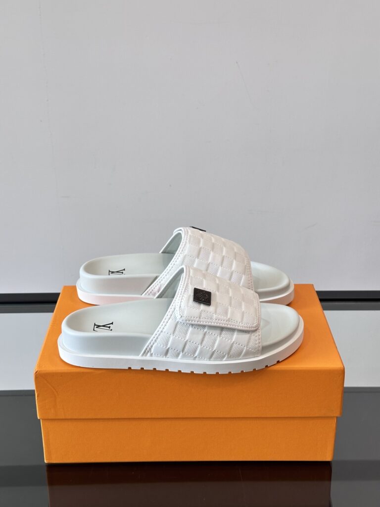 LV-Sandals-White-Men