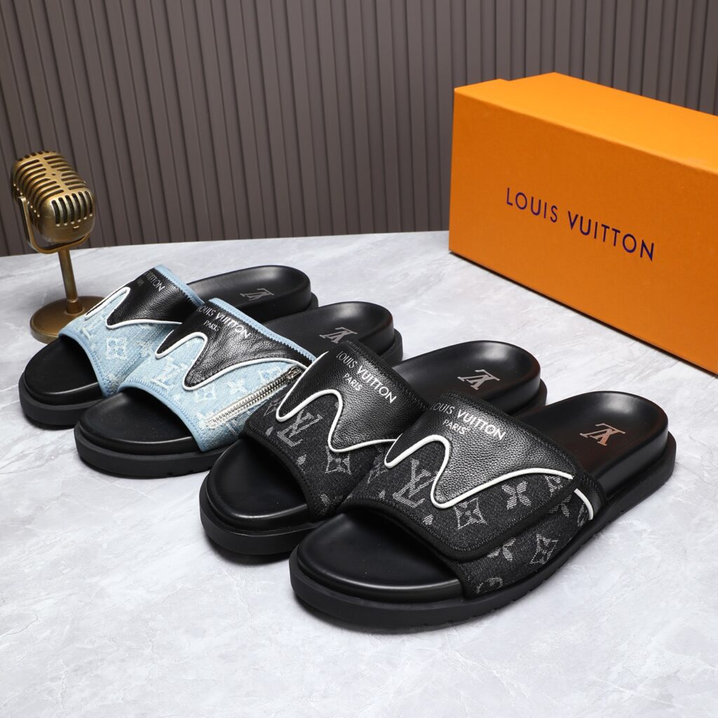LV-Sandals-Mens-2 Colors