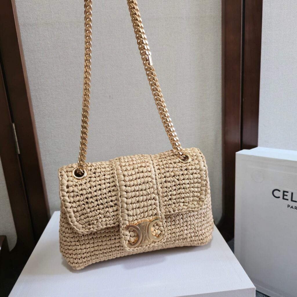 Celine Teen Victorie Woven Bag