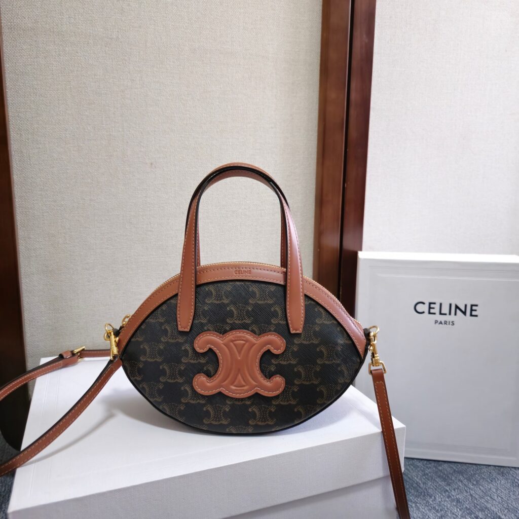 Celine Oval Leather Bag