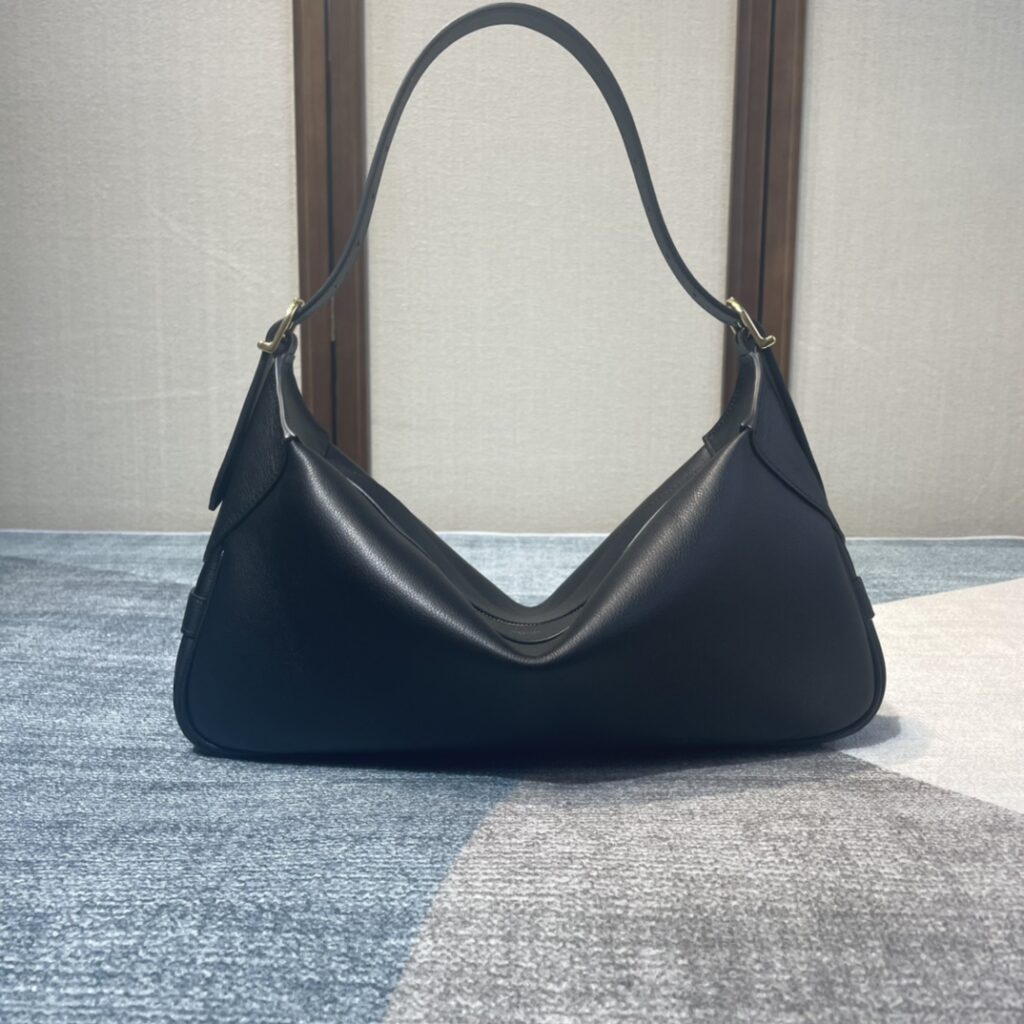 Celine Romy Leather Bag-Black
