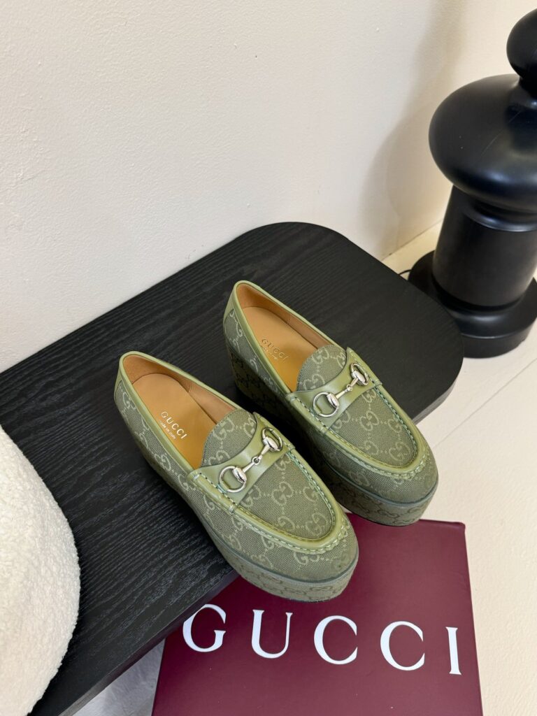 Gucci-Woman-Loafers-Green
