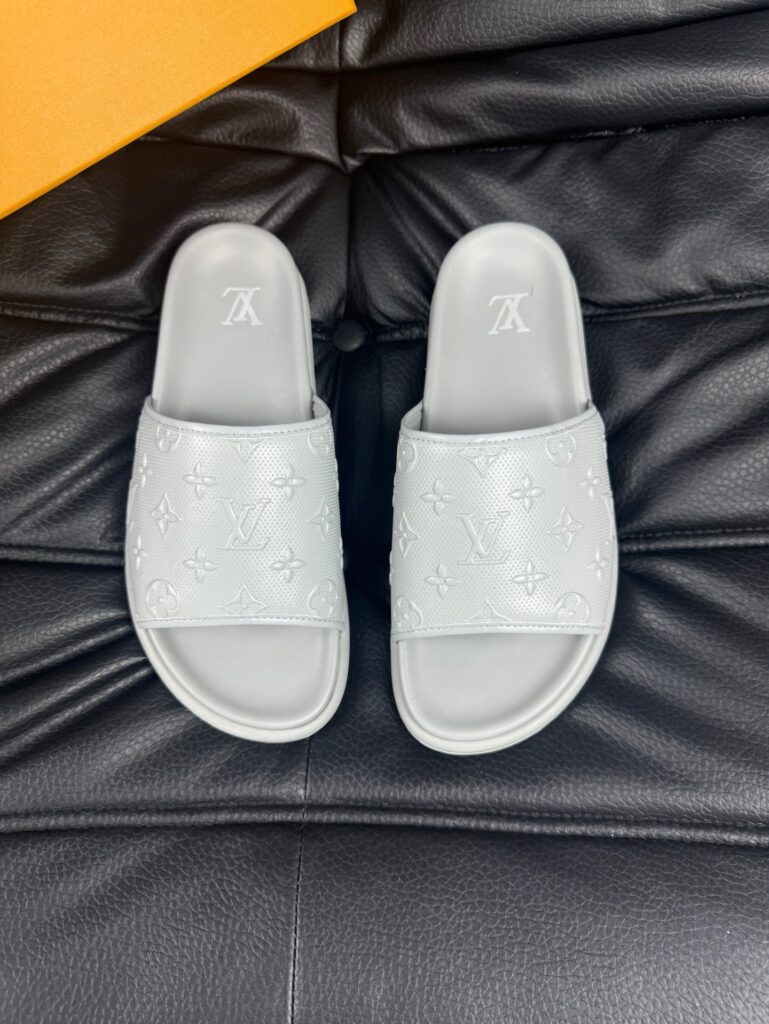 LV-Sandals-Mens-Gray