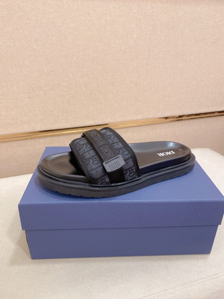 Dior-Sandals-Mens-Black