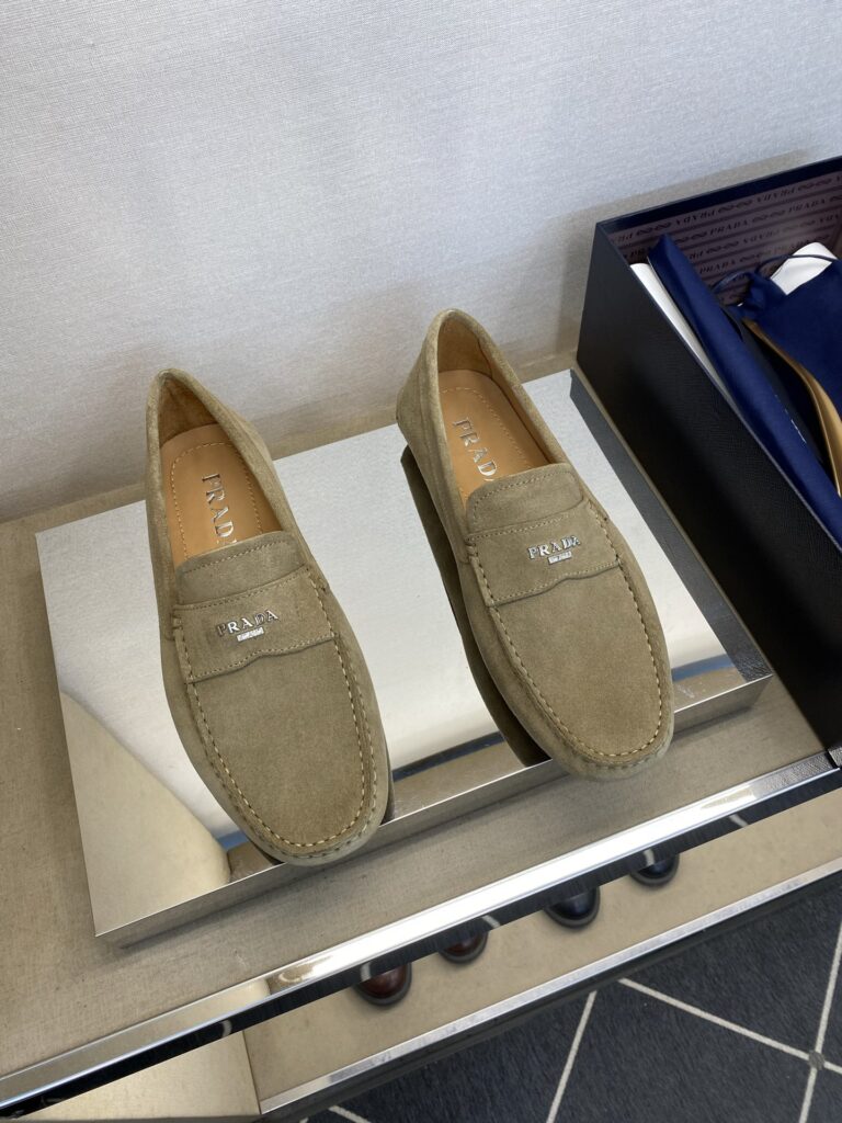Prada-Loafers-Men's-Khaki
